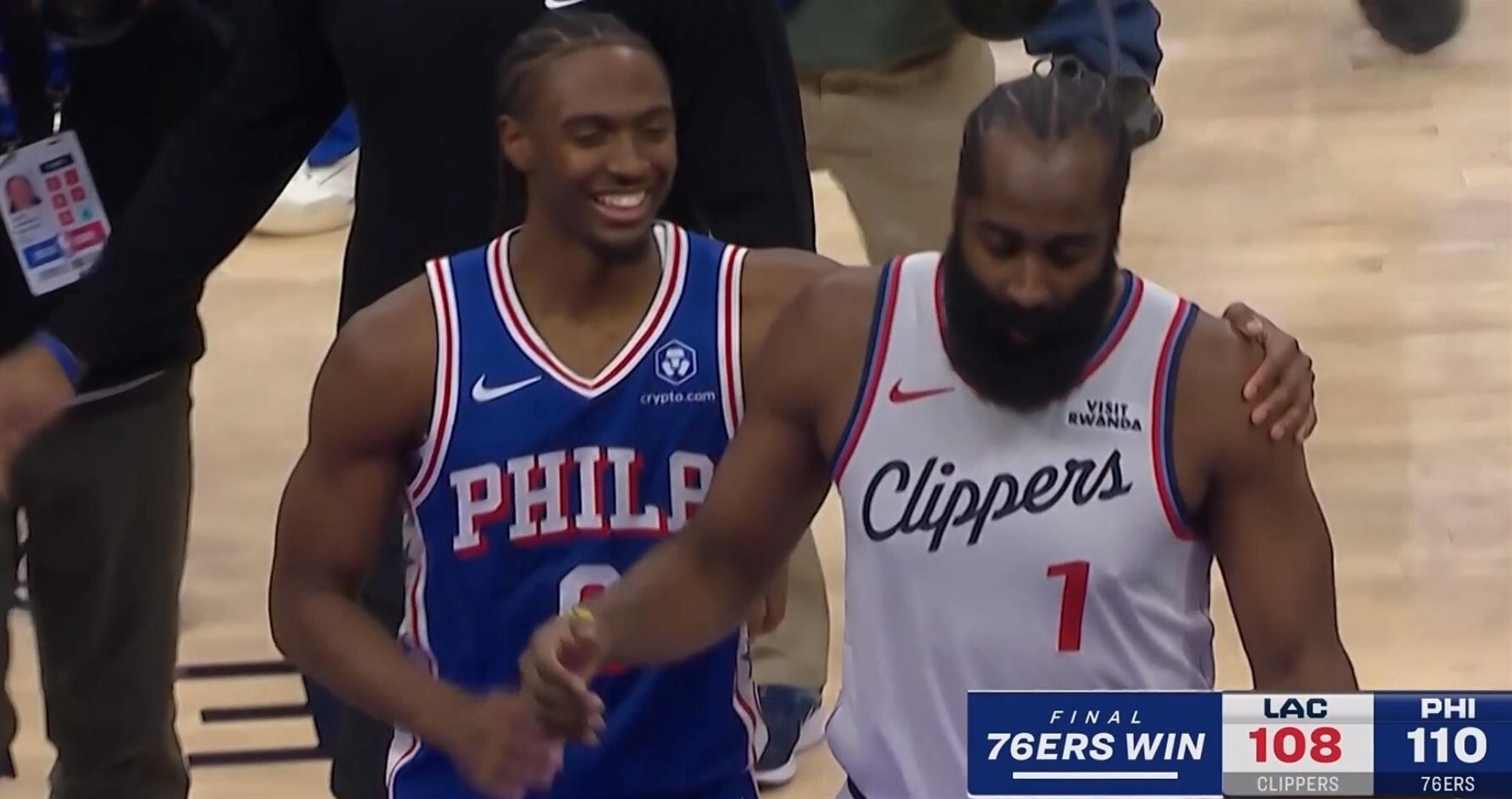 76人翻盘快船，米切尔扛起全队